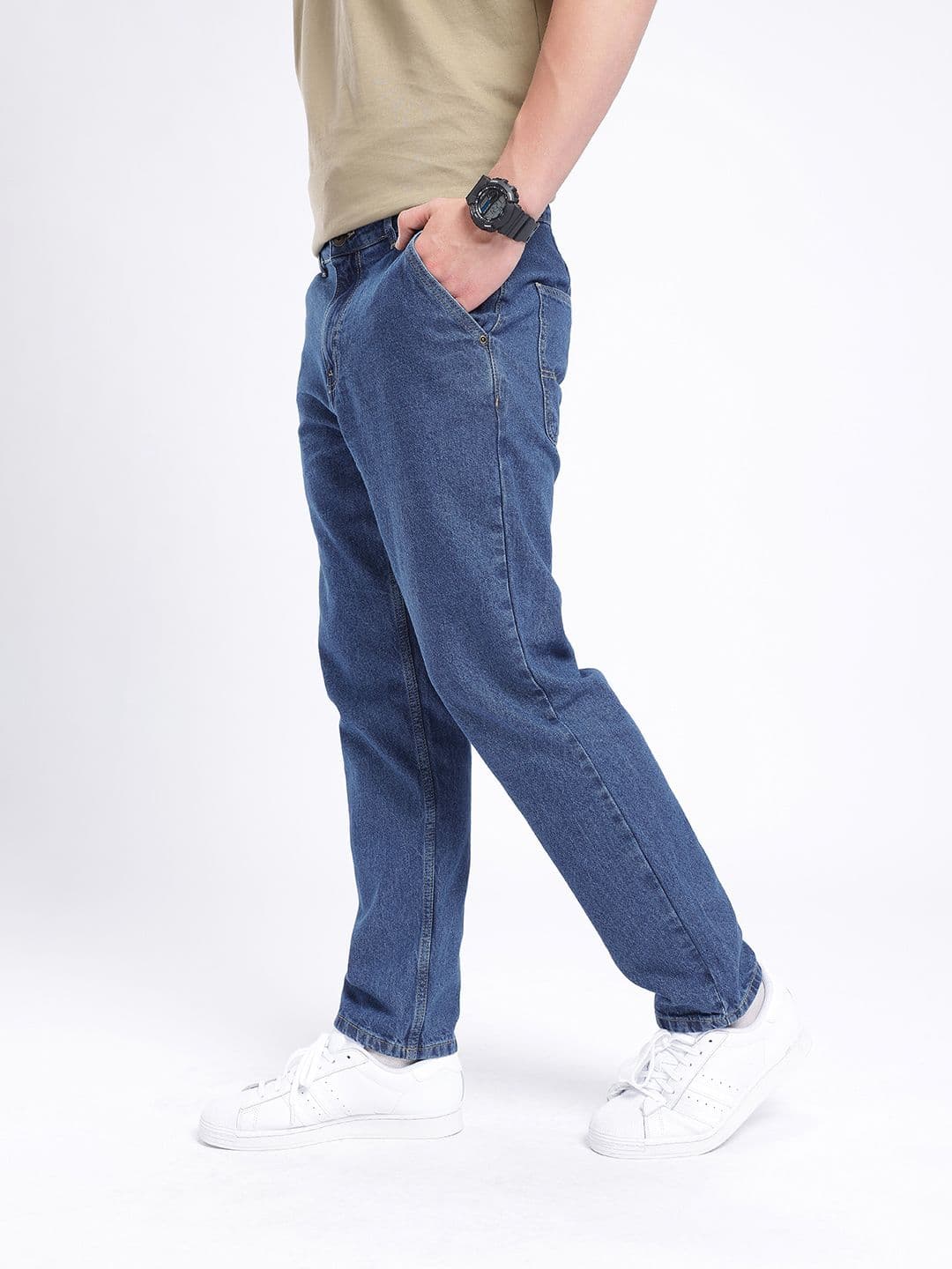 glitchez Men Straight Fit Jeans thumbnail 4