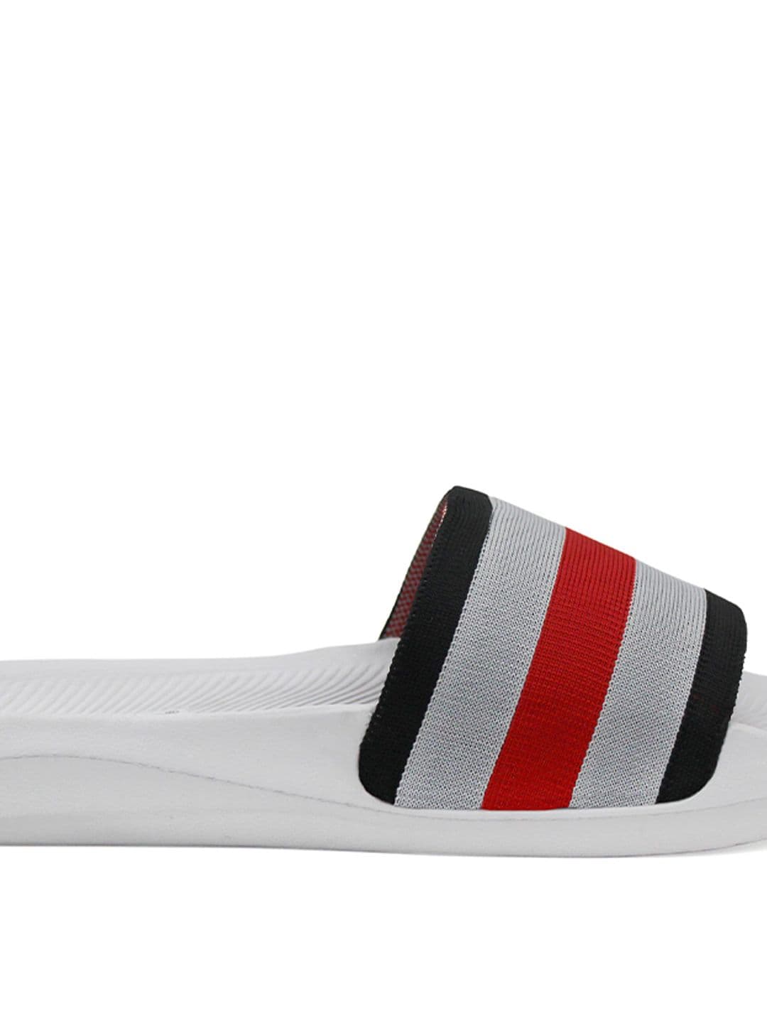AYGO Men Light Weight And Comfortable Striped Sliders Flip Flops thumbnail 4
