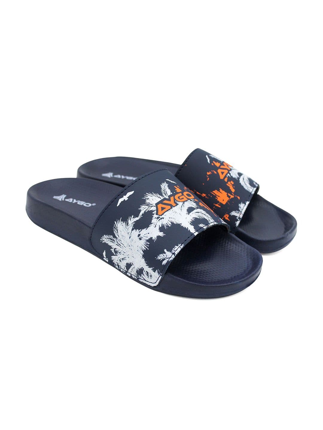 AYGO Men Printed Sliders - view 1
