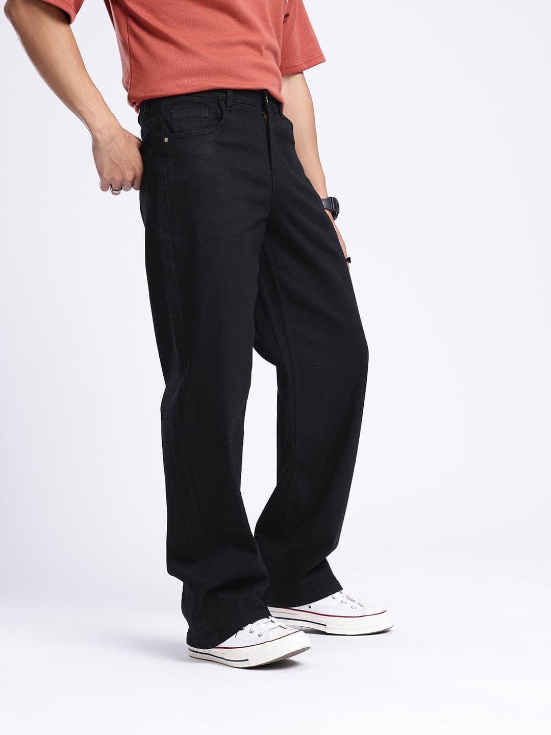 glitchez Men Regular Fit Jeans thumbnail 3