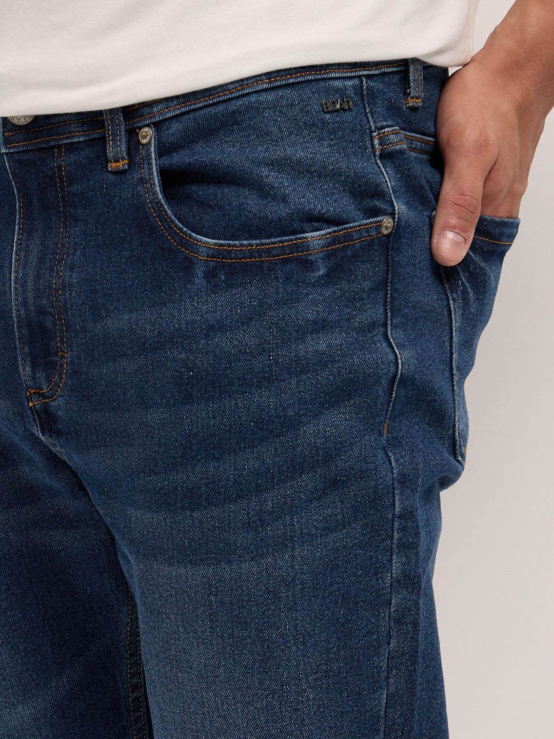 THE BEAR HOUSE Men Slim Fit Jean Cotton Stretchable Jeans thumbnail 5