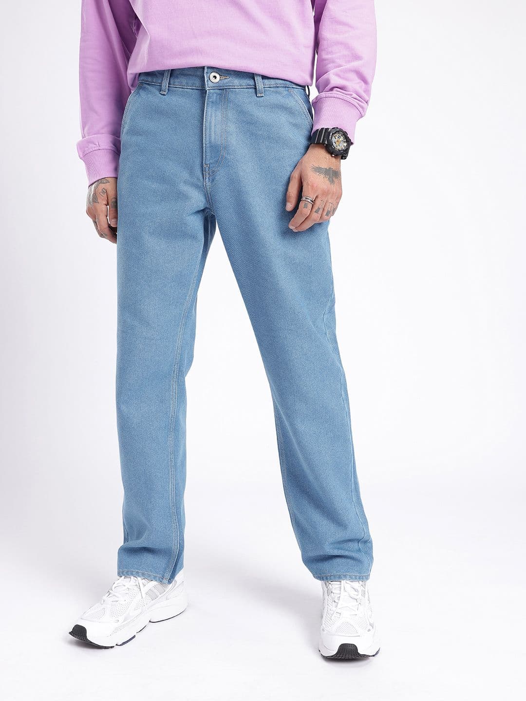 glitchez Men Straight Fit Jeans thumbnail 6