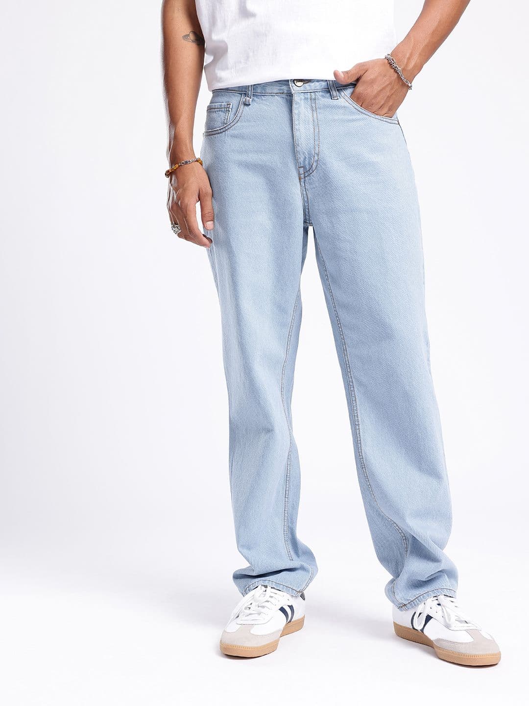 glitchez Men Straight Fit Jeans thumbnail 6