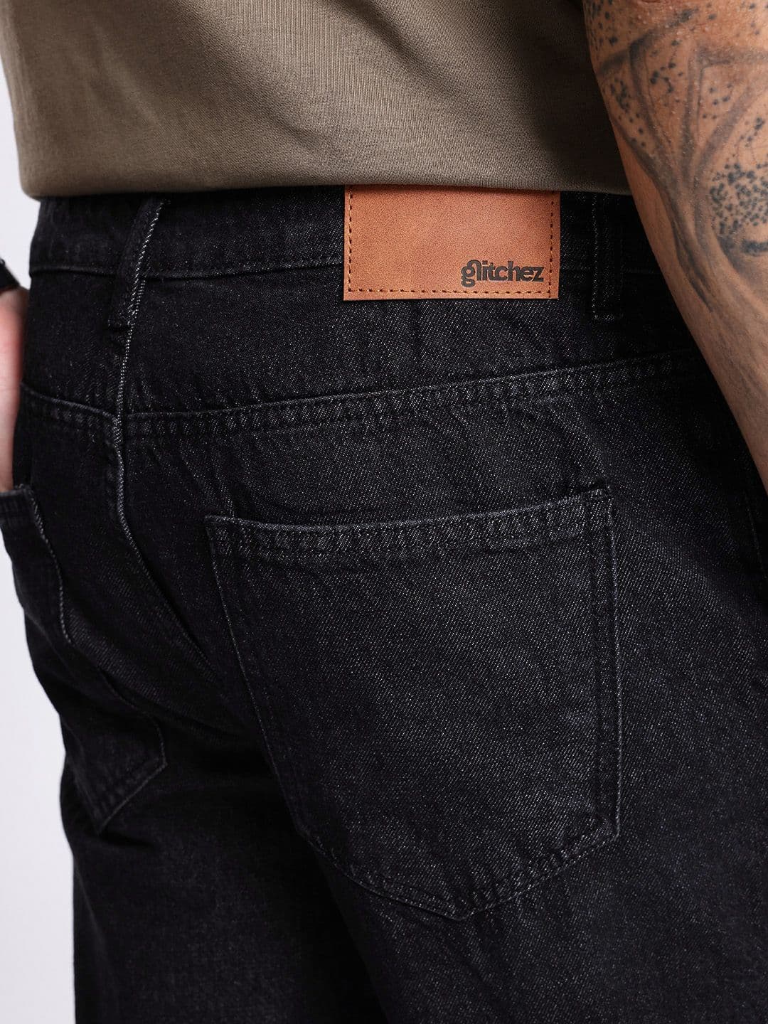 glitchez Men Straight Fit Jeans thumbnail 5