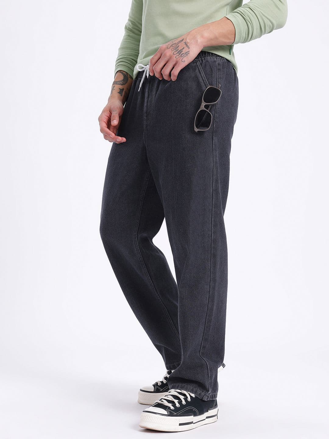 glitchez Men Mid-Rise Straight Fit Jeans - view 1