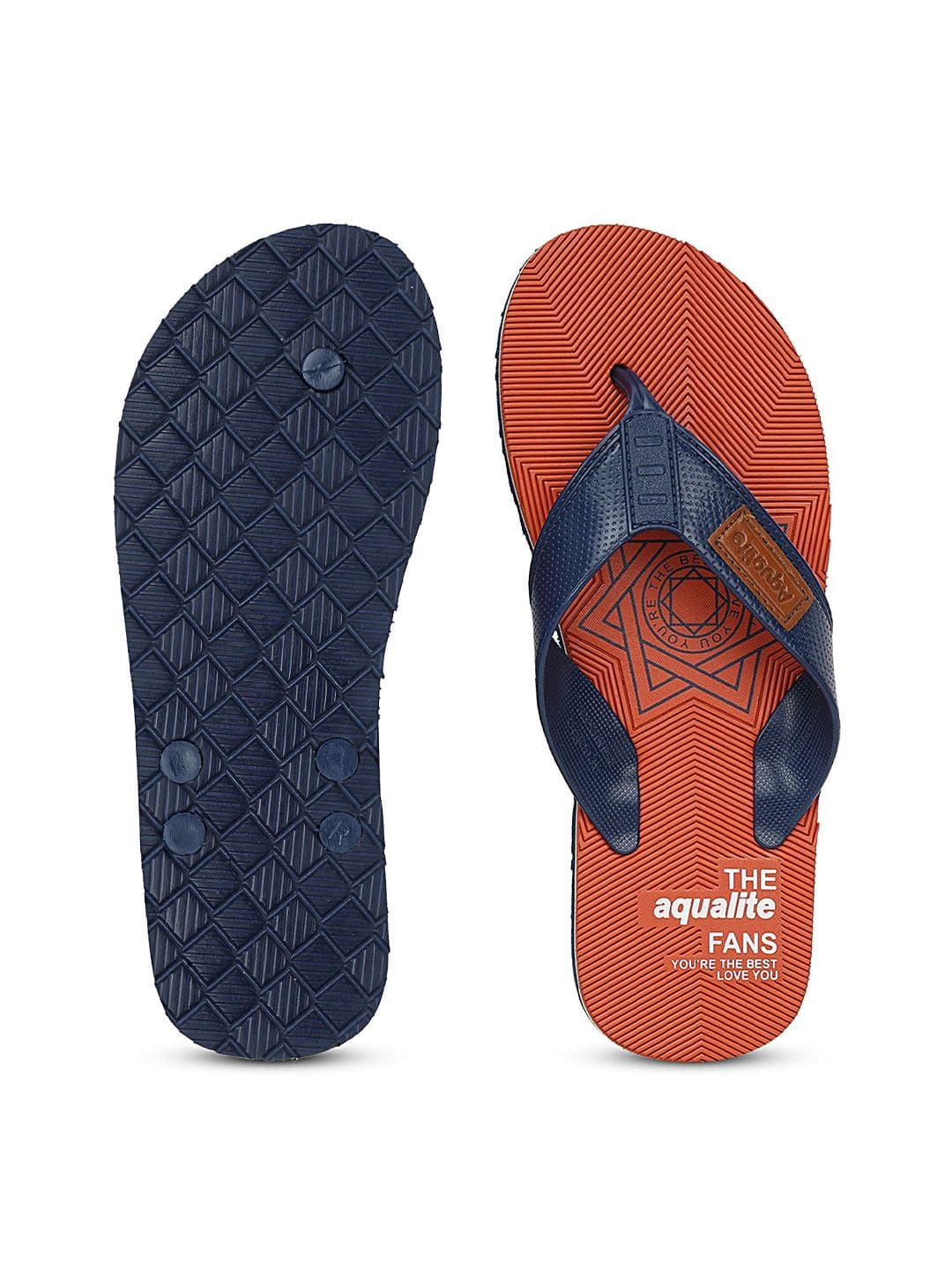 Aqualite Men Rubber Thong Flip-Flops thumbnail 5