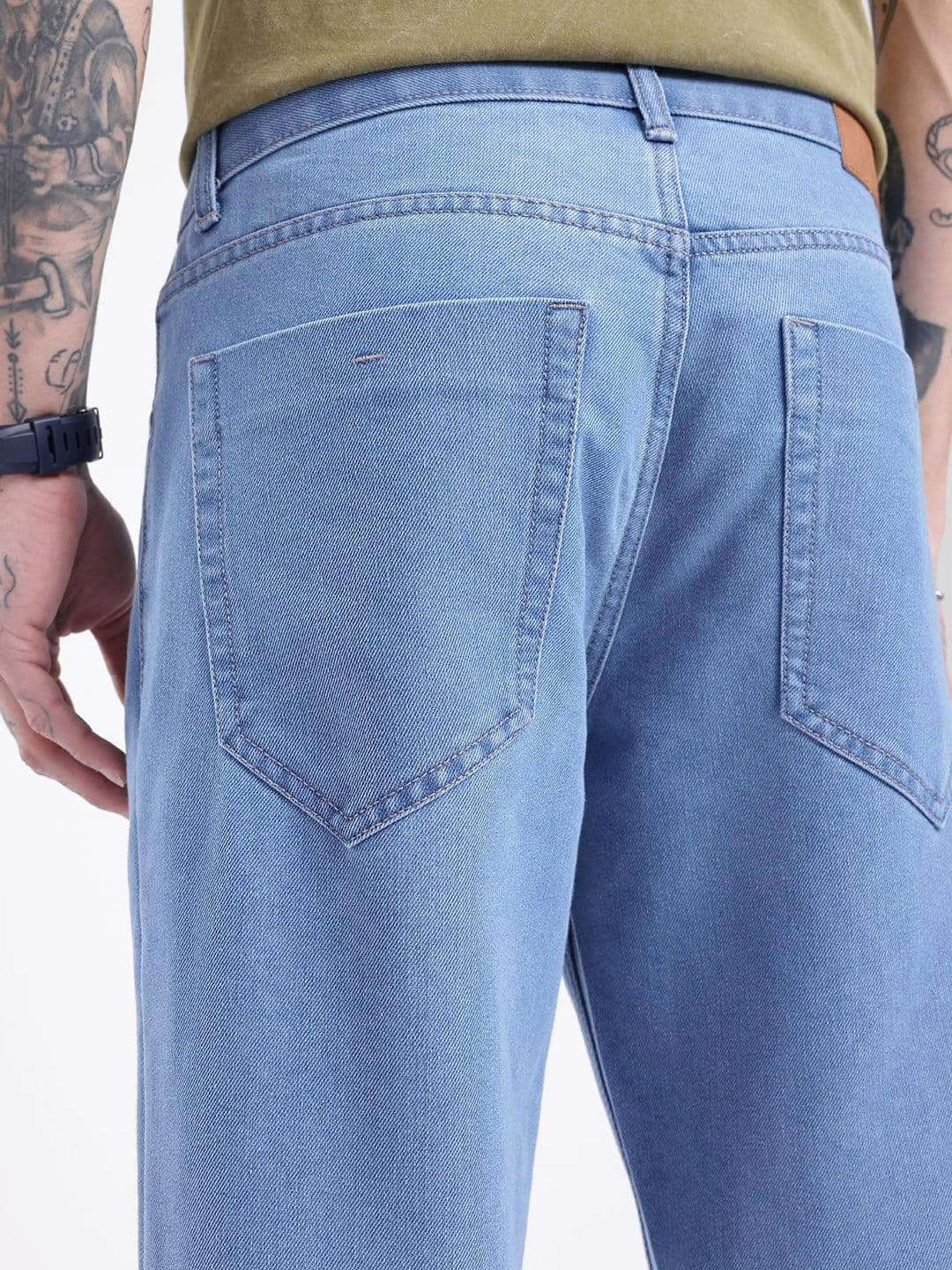 glitchez Men Slouchy Fit Jeans thumbnail 3