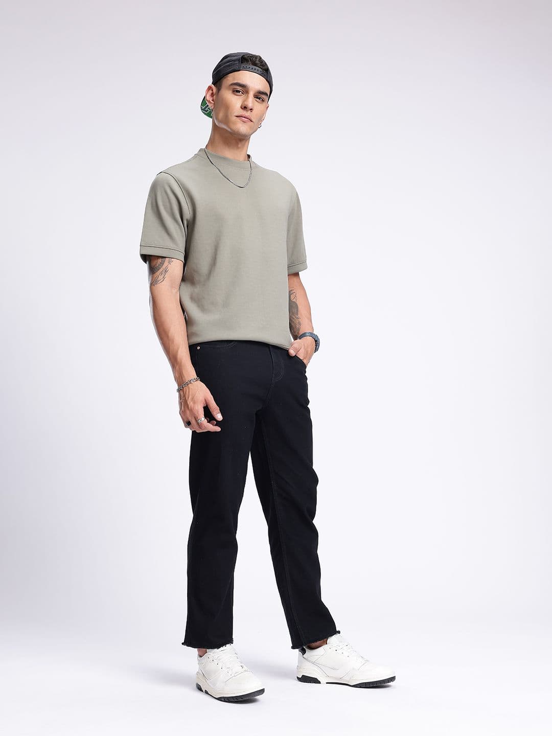 glitchez Stretchable Straight Jeans thumbnail 7