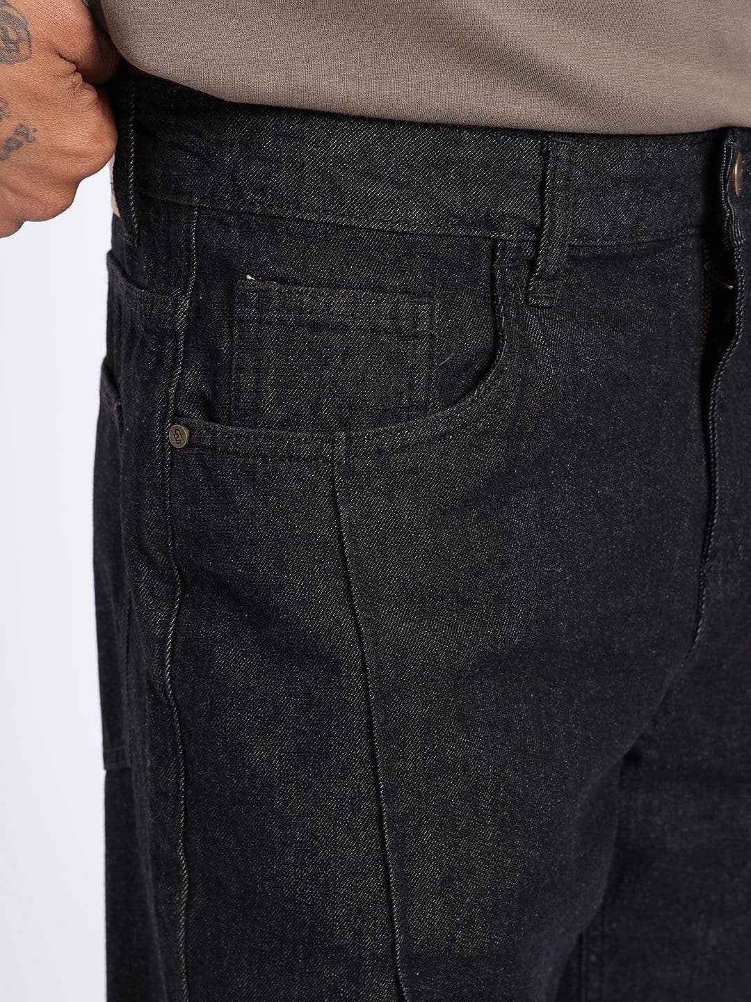 glitchez Men Straight Fit Jeans thumbnail 7