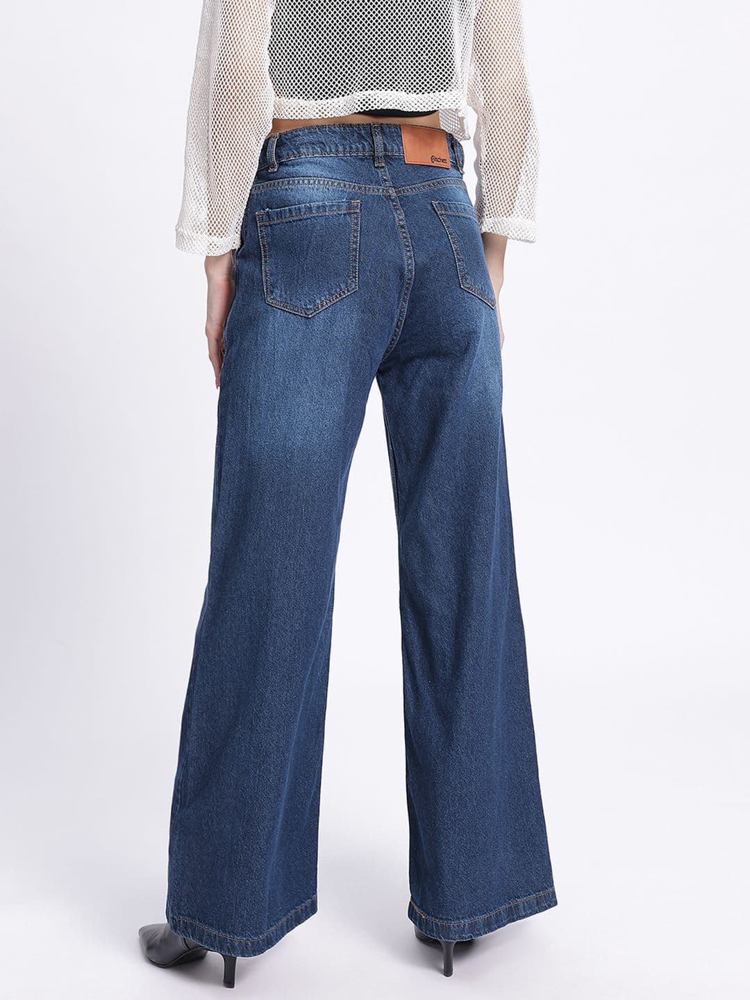 glitchez Women Classics Wide Leg Jeans thumbnail 5