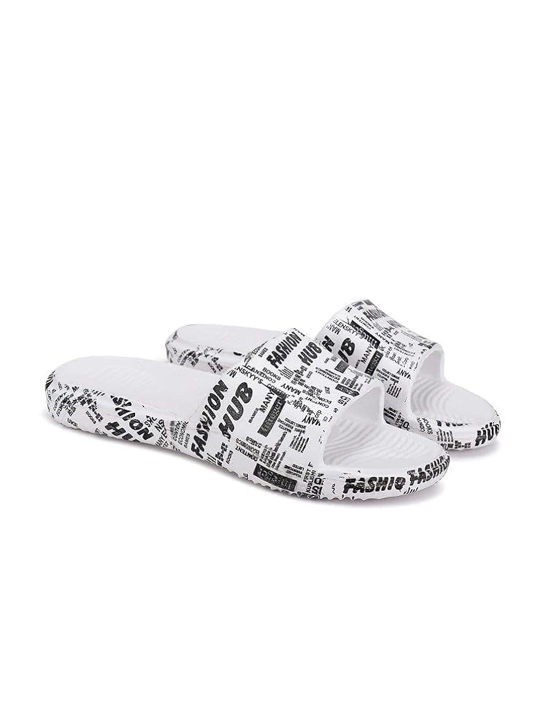 DRACKFOOT Men Printed Casual Synthetic Slider Flip Flops thumbnail 4