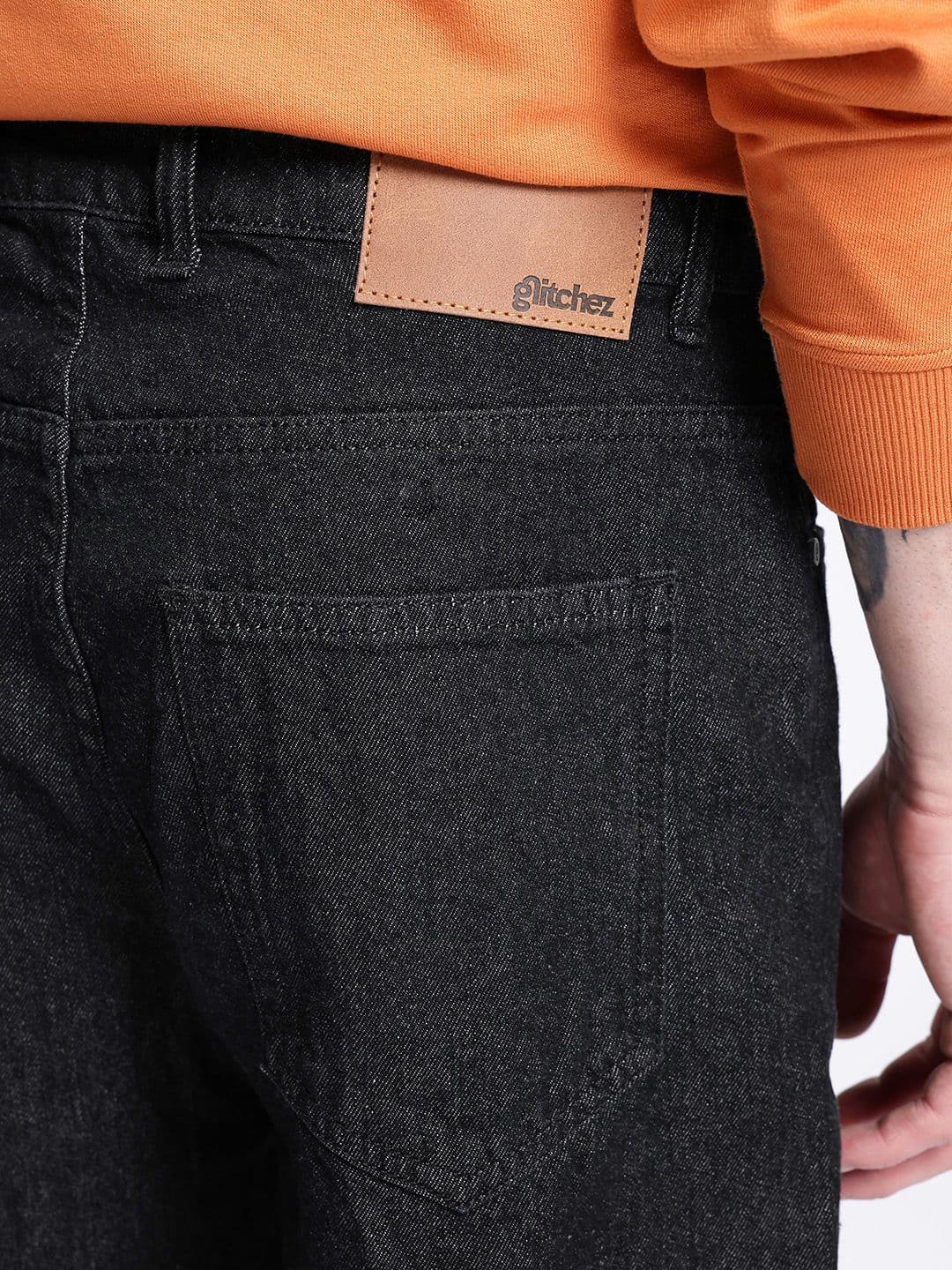 glitchez Men Relaxed Fit Jeans thumbnail 4