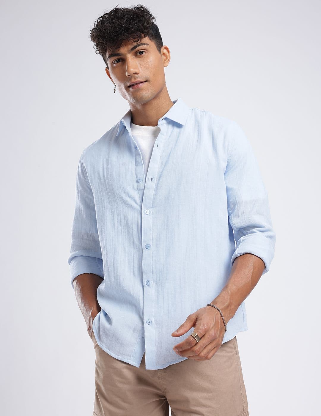 glitchez Crushed Regular Fit Shirt thumbnail 3