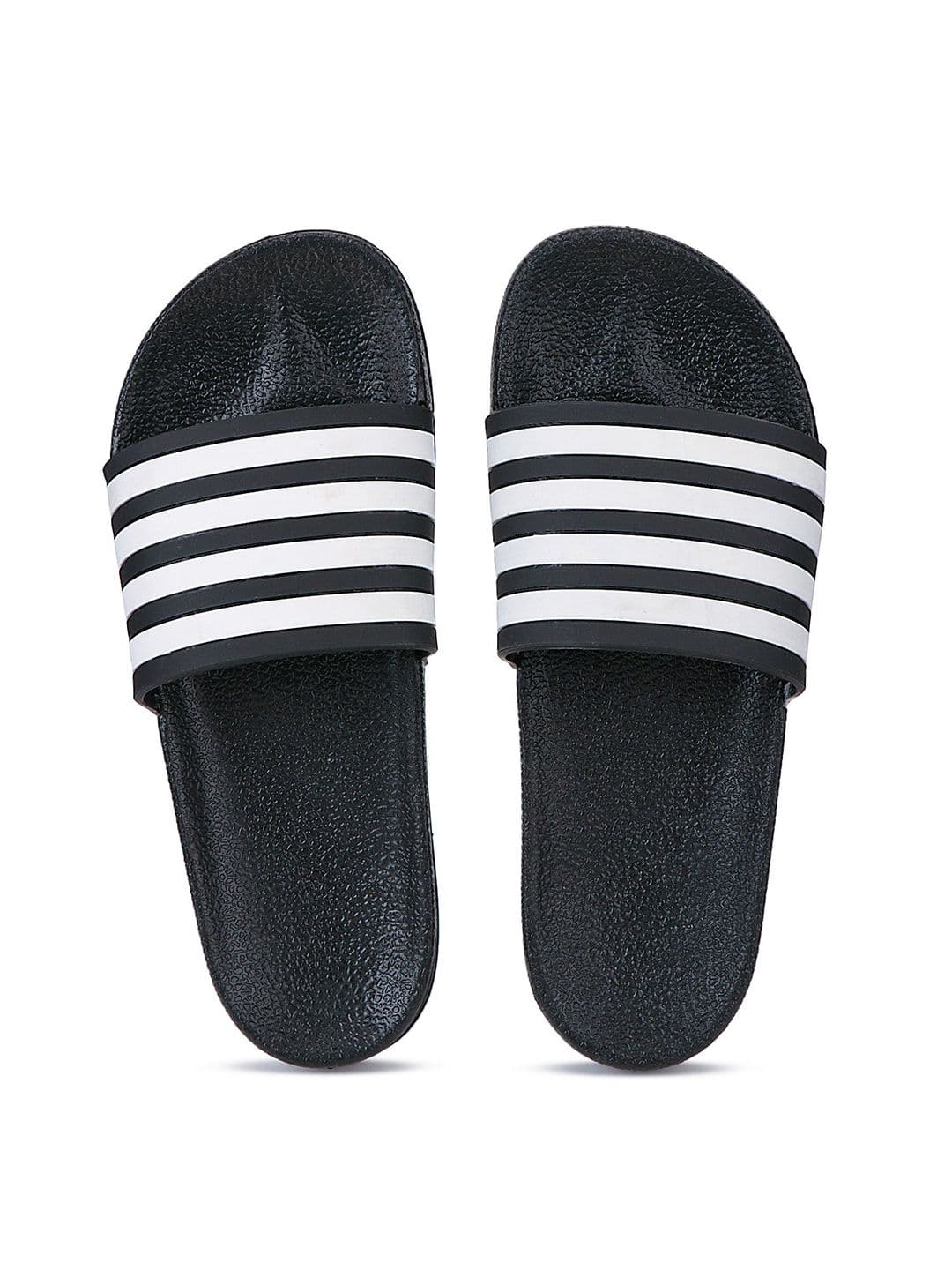 DRACKFOOT Men Striped Sliders thumbnail 3