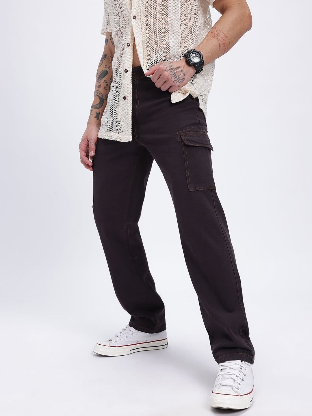 glitchez Men Regular Fit Jeans - view 1