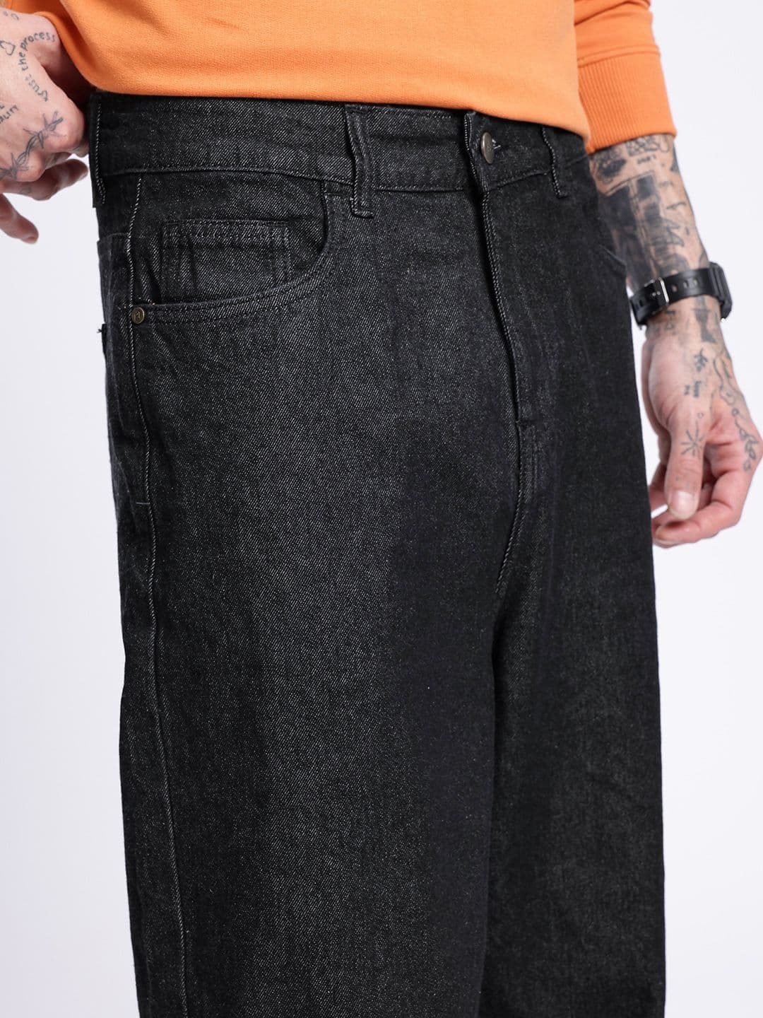 glitchez Men Relaxed Fit Jeans thumbnail 3