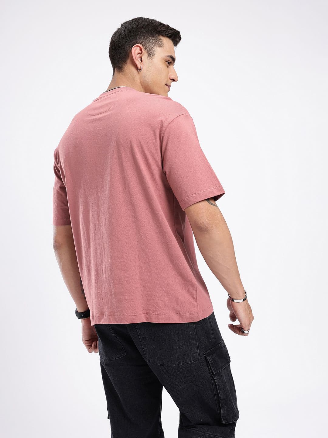 glitchez Graphic Printed Relaxed Fit T-shirt thumbnail 7