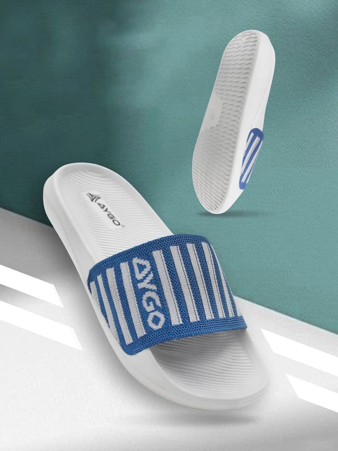 AYGO Men Lightweight and Comfortable Printed Sliders - view 1