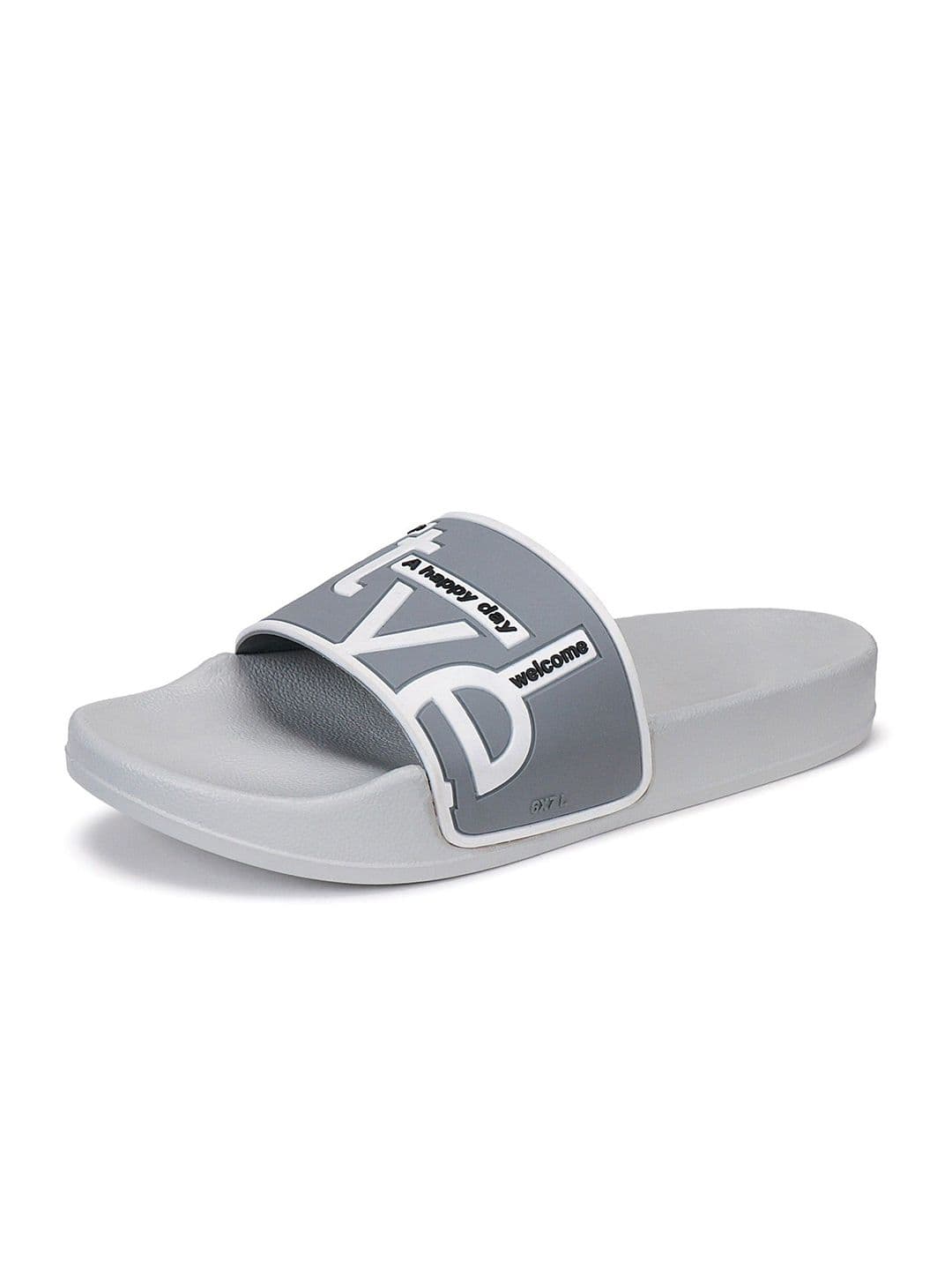 PENNEN Men Self Design Slider Flip Flops - view 1