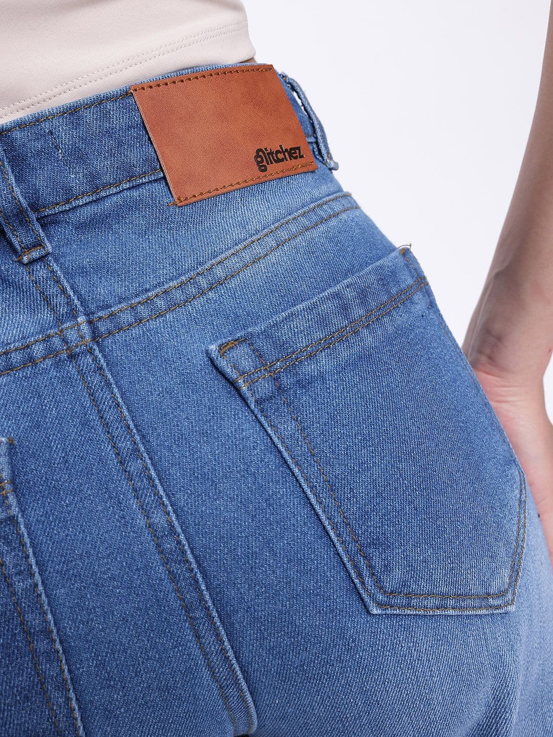 glitchez Straight Fit Jeans thumbnail 3