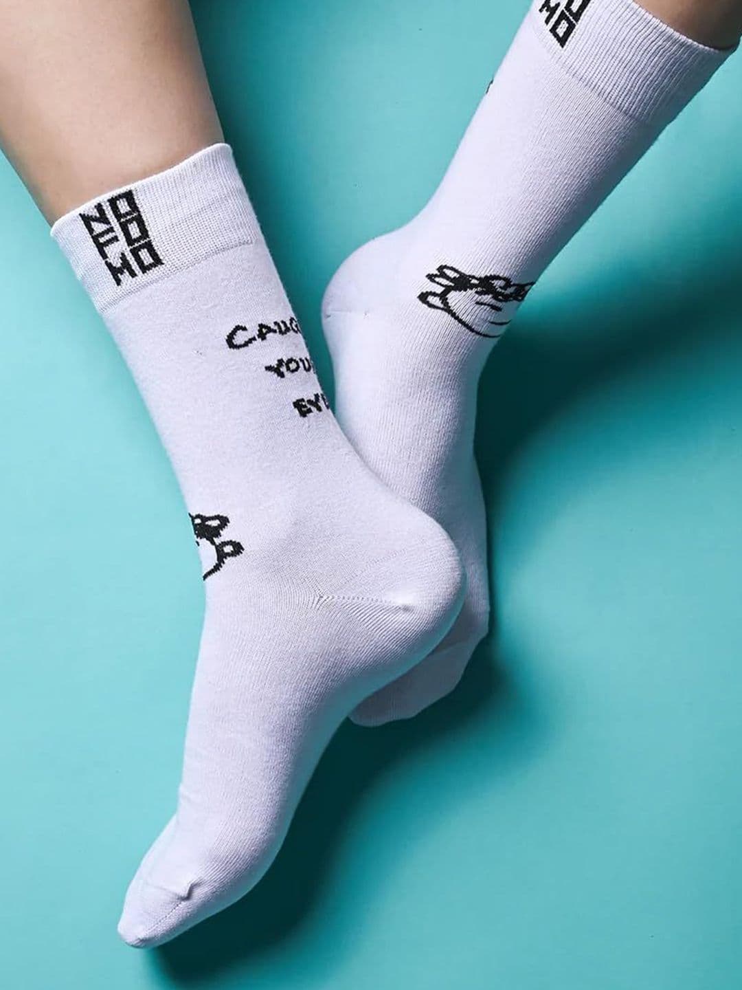 NOFOMO Printed Calf Length Socks thumbnail 3