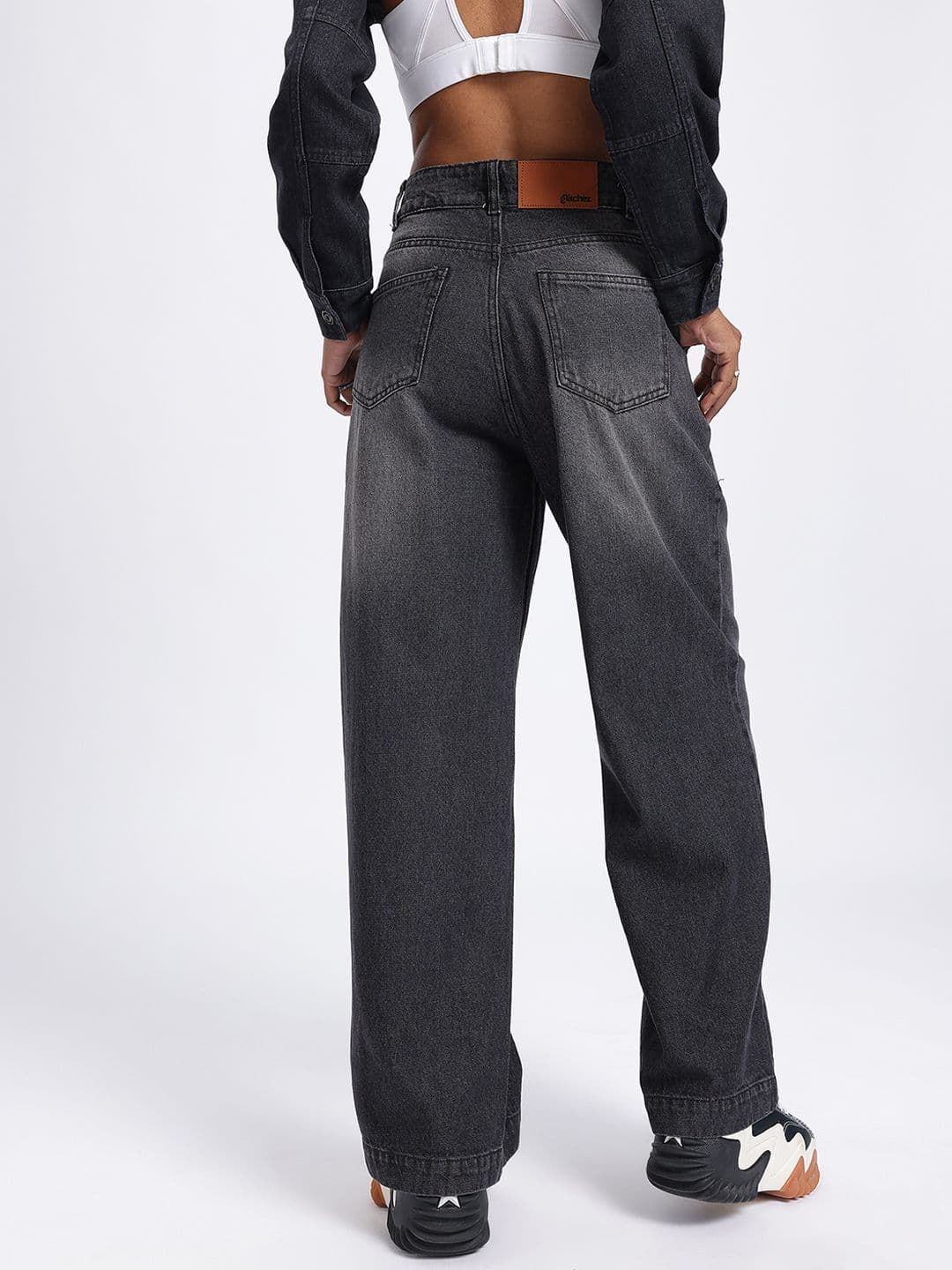 glitchez Women Light Fade  Straight Fit Jeans thumbnail 4