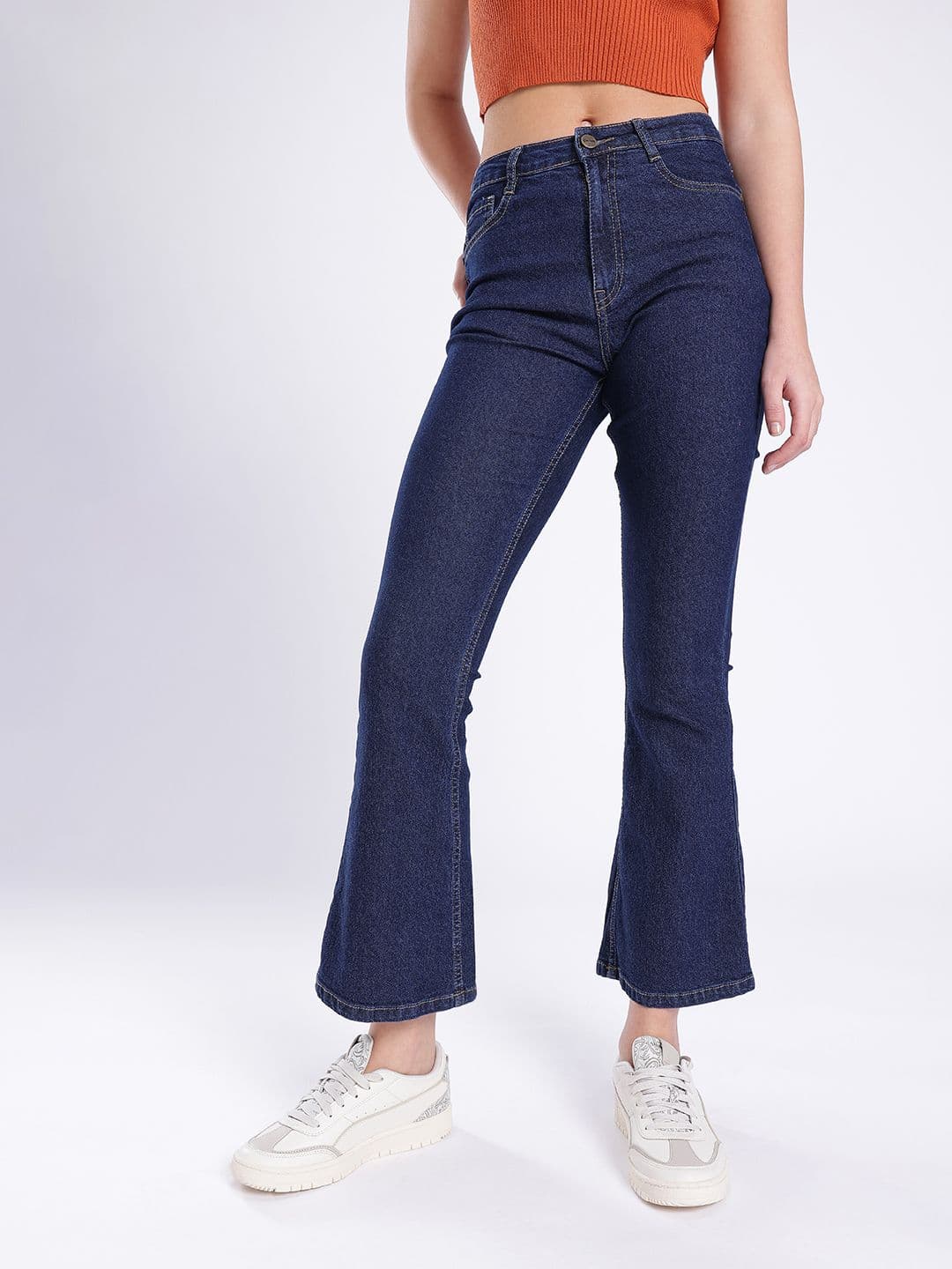 glitchez Women Bootcut Fit Jeans thumbnail 4