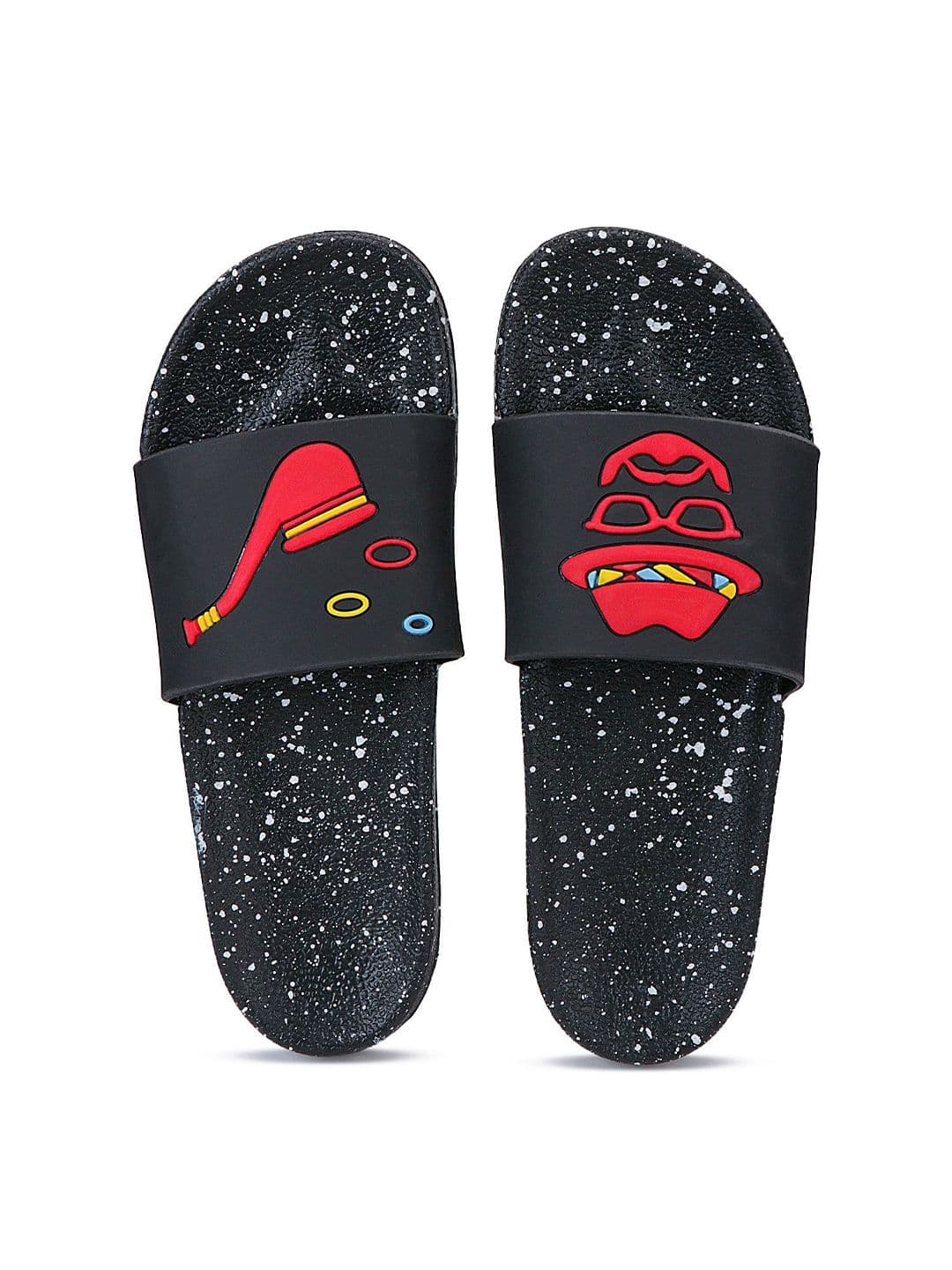 DRACKFOOT Men Self Design Slider Flip Flops thumbnail 5