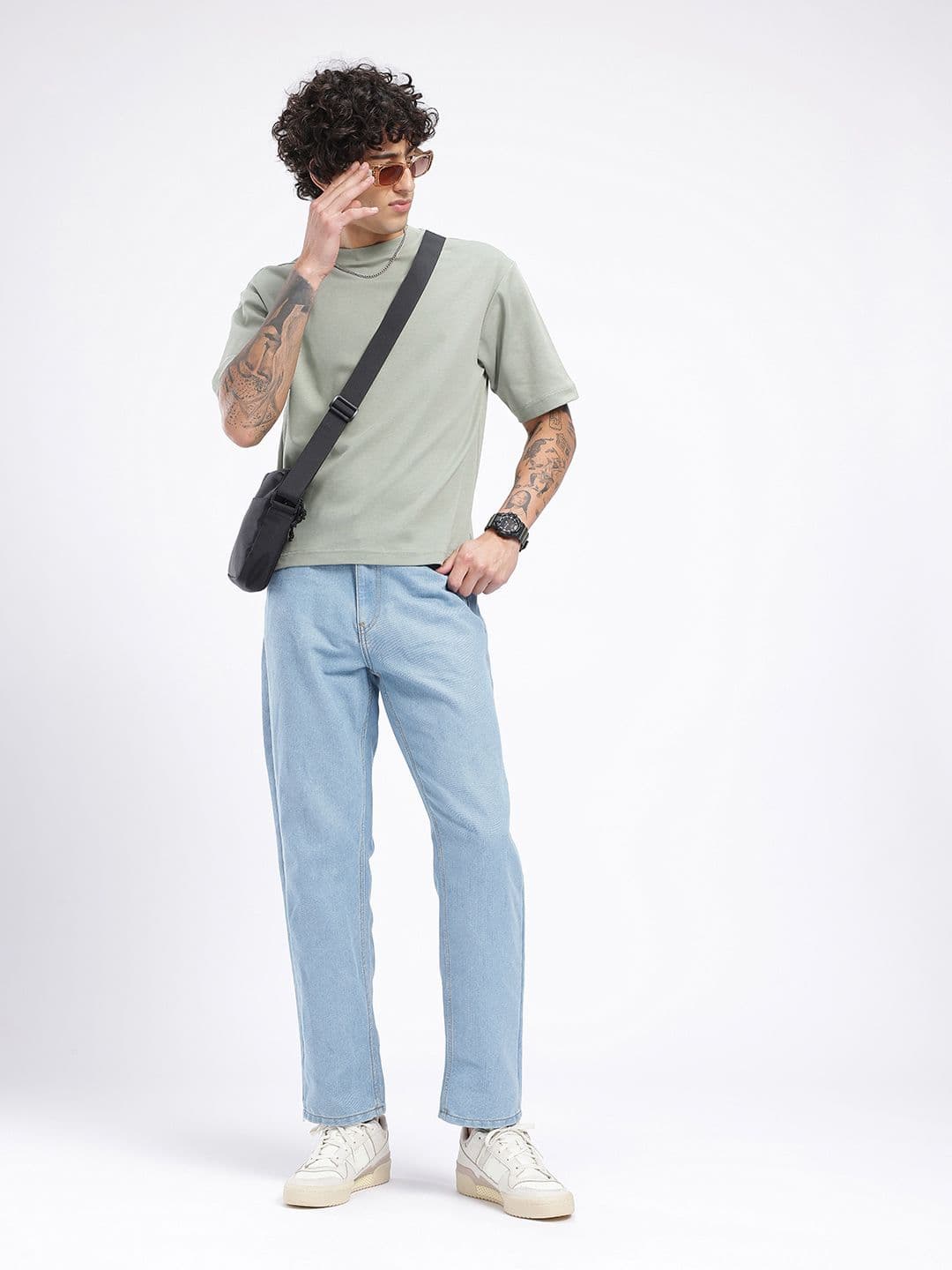 glitchez Men Straight Fit Jeans thumbnail 7