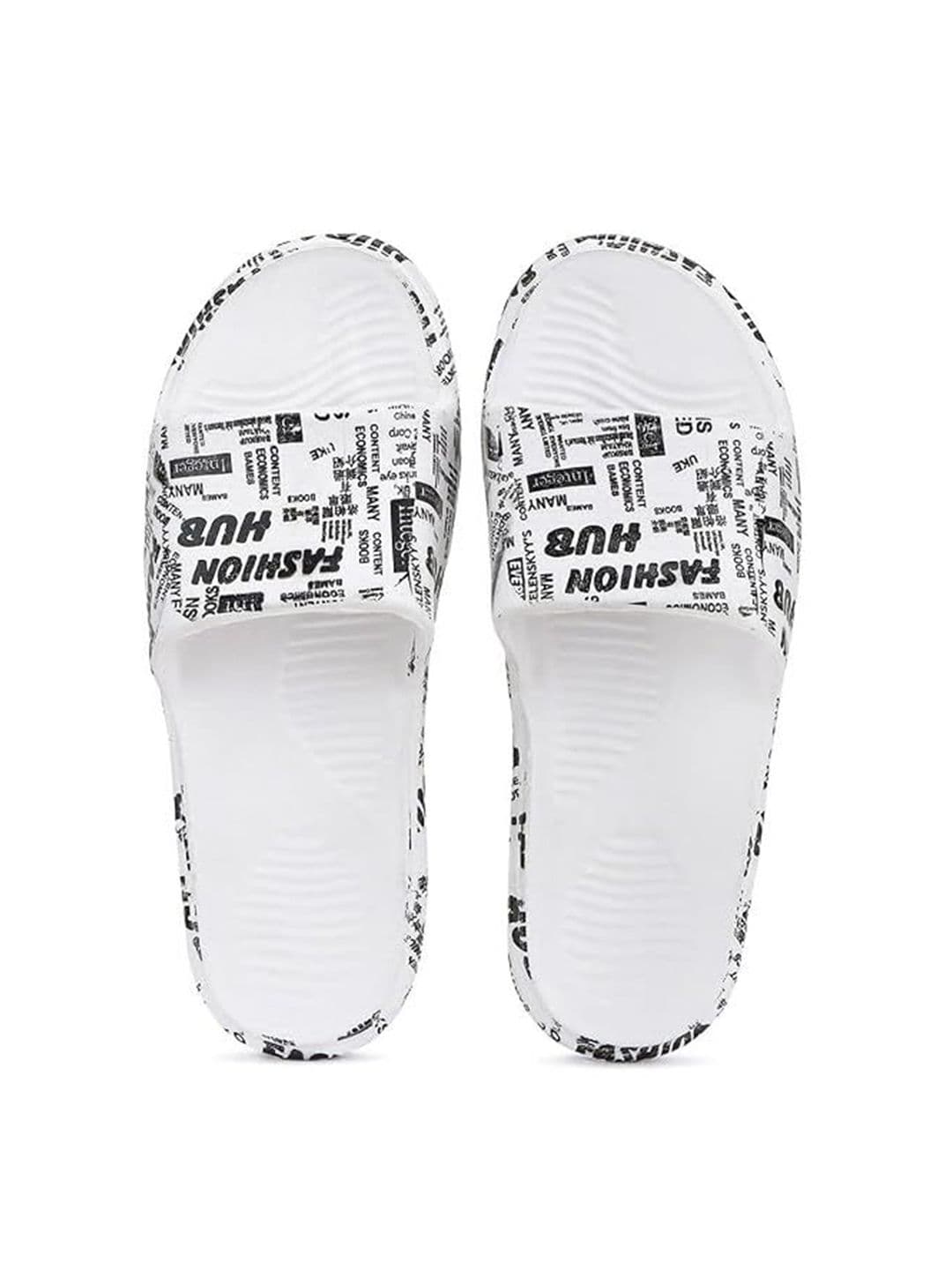 PENNEN Men Printed Slider Flip Flops thumbnail 2
