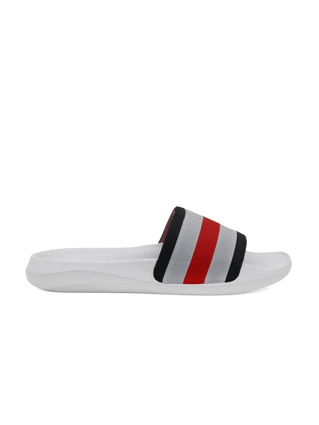 AYGO Men Light Weight And Comfortable Striped Sliders Flip Flops thumbnail 2