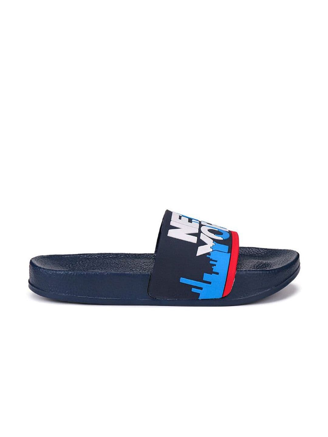 PENNEN Men Self Design Synthetic Slider Flip Flops thumbnail 2