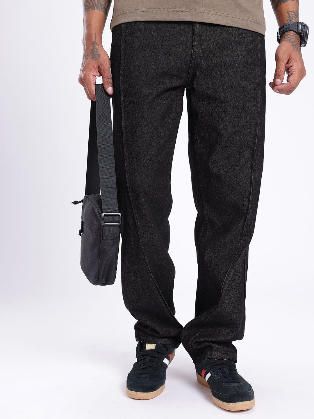 glitchez Men Straight Fit Jeans thumbnail 4