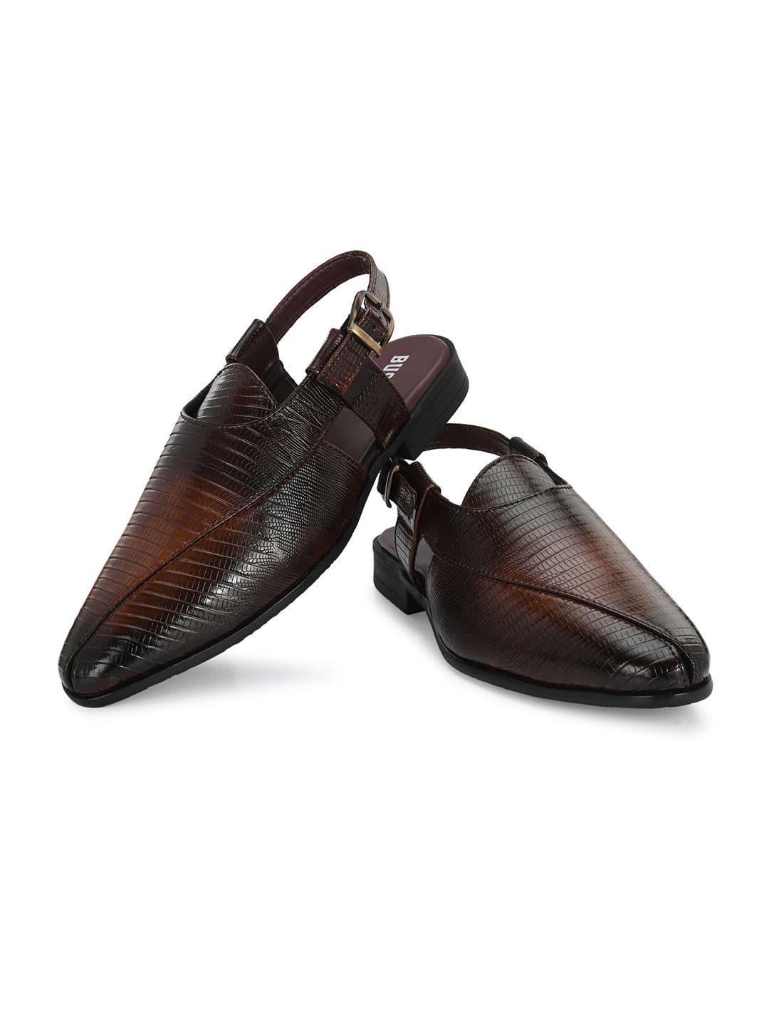 BUSKINS Men Ethnic Shoe-Style Sandals thumbnail 2