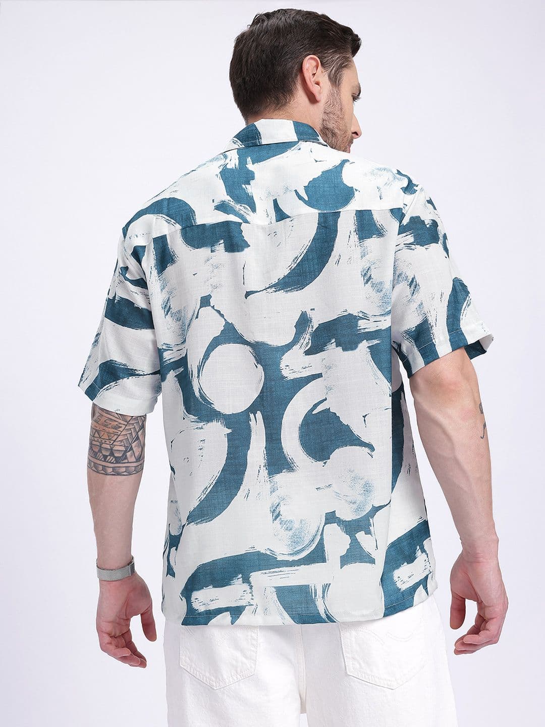 glitchez Printed Relaxed Fit Shirt thumbnail 5