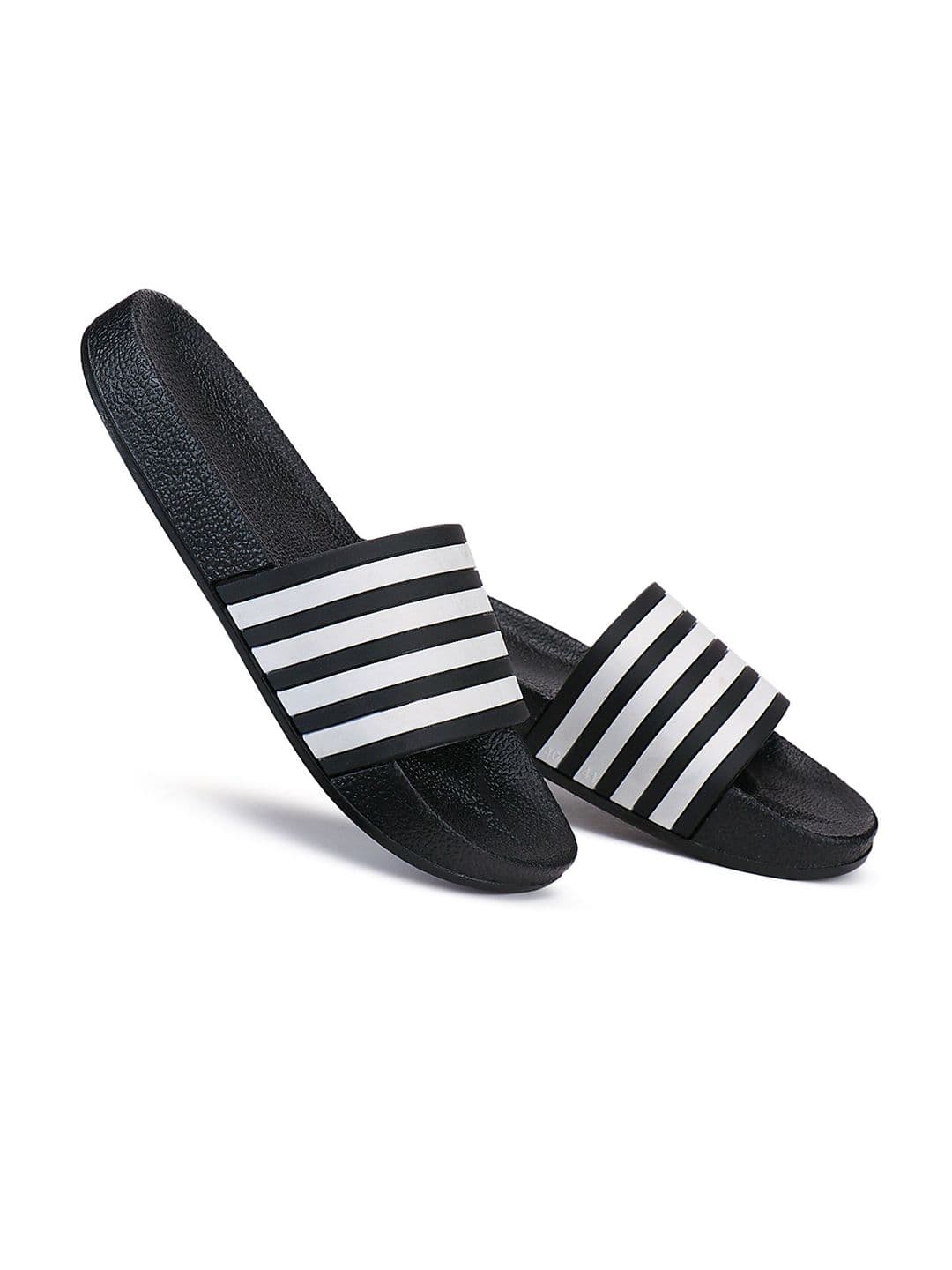 PENNEN Men Striped Slider Flip Flops - view 1