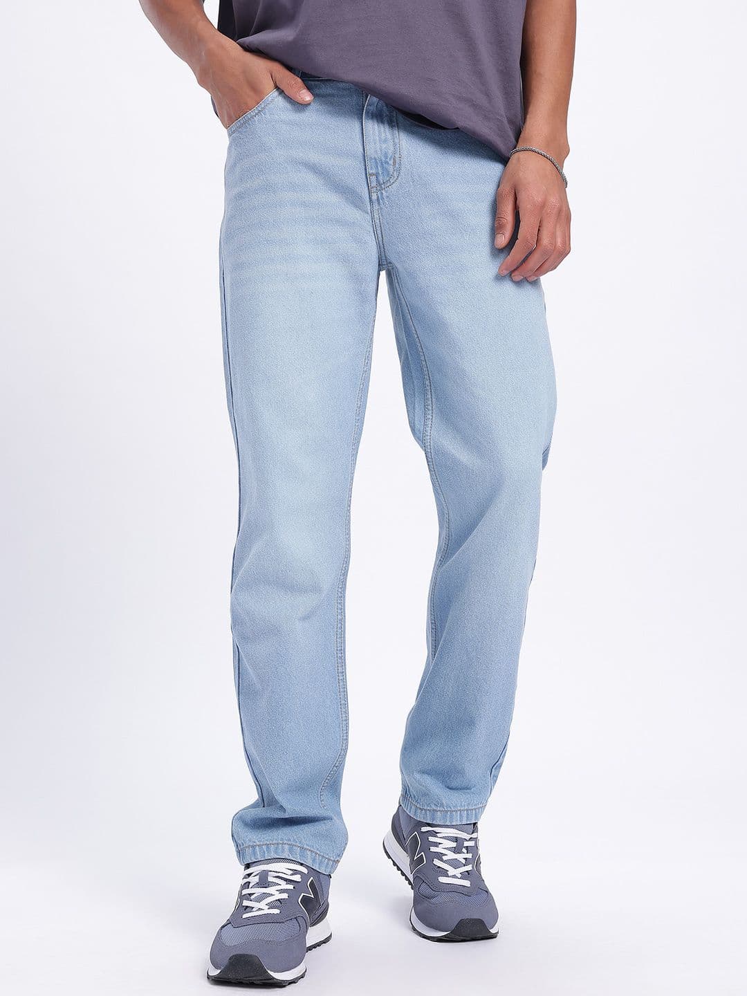 glitchez Men Regular Fit Jeans thumbnail 2