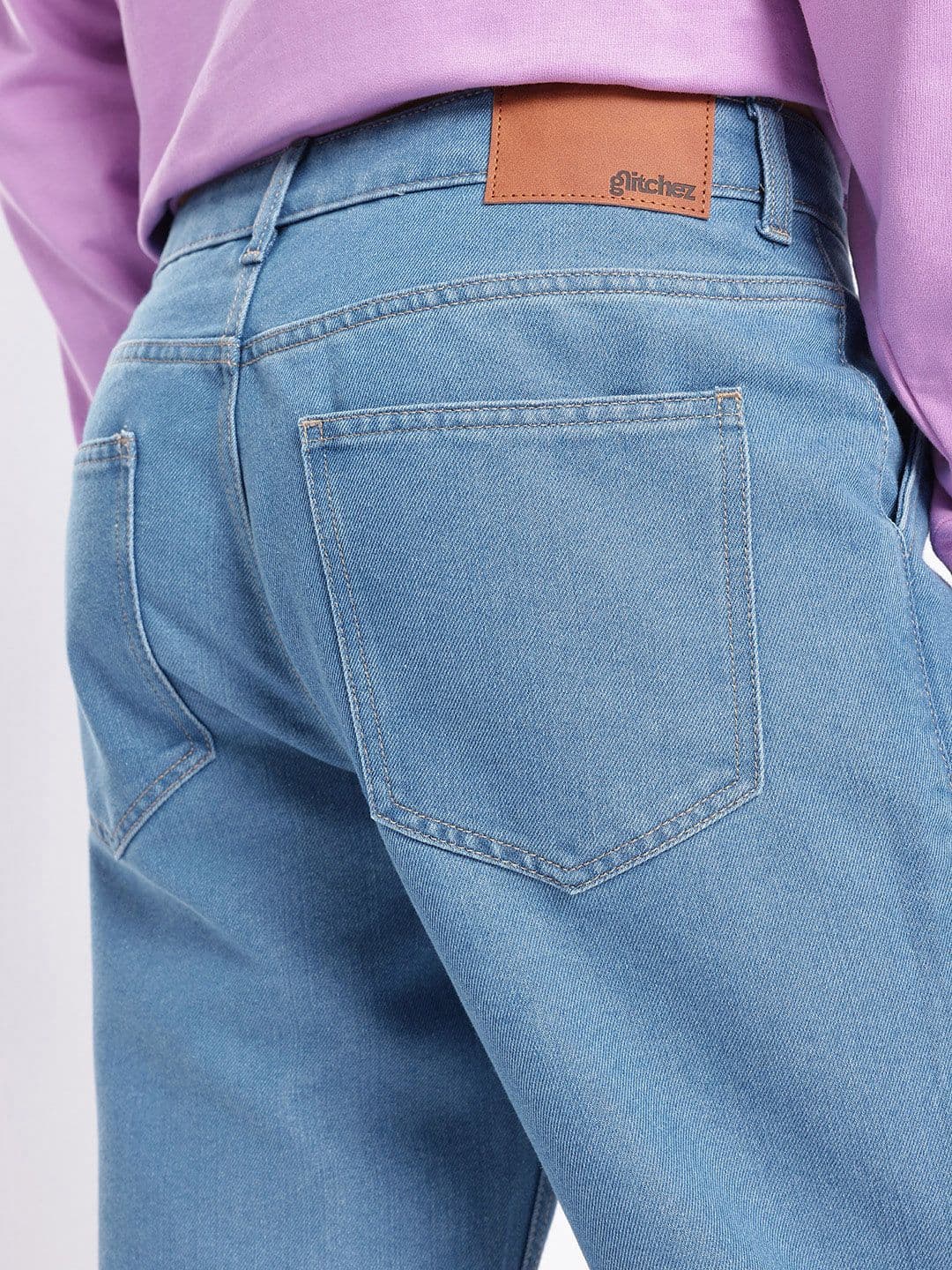 glitchez Men Straight Fit Jeans thumbnail 7