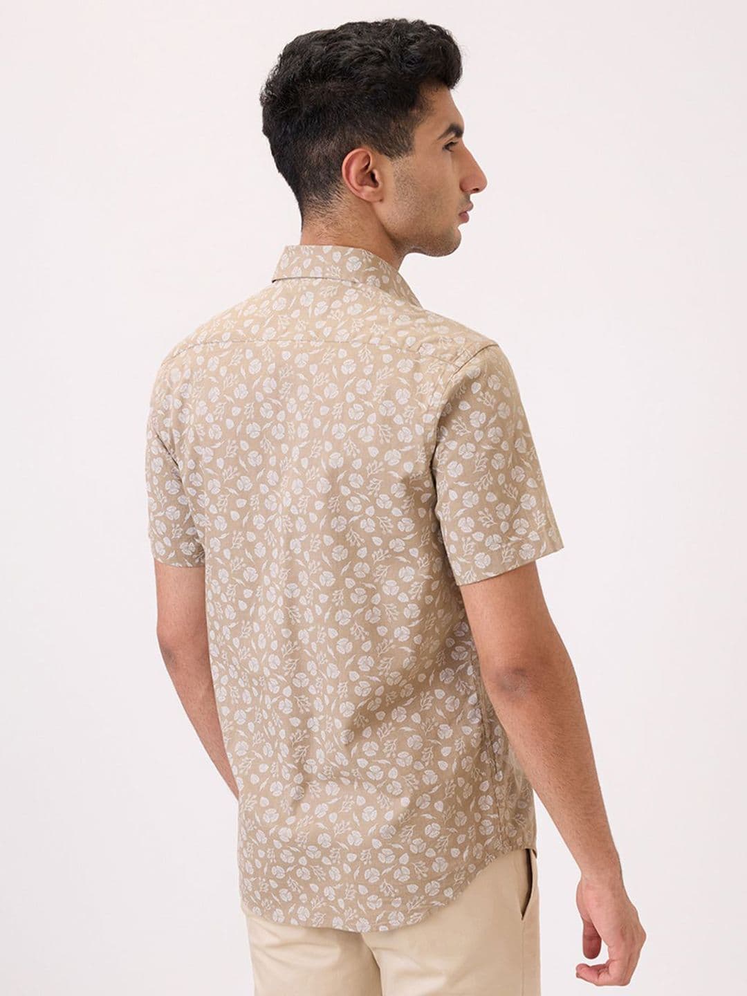 ColorPlus Men Floral Printed Casual Shirt thumbnail 3