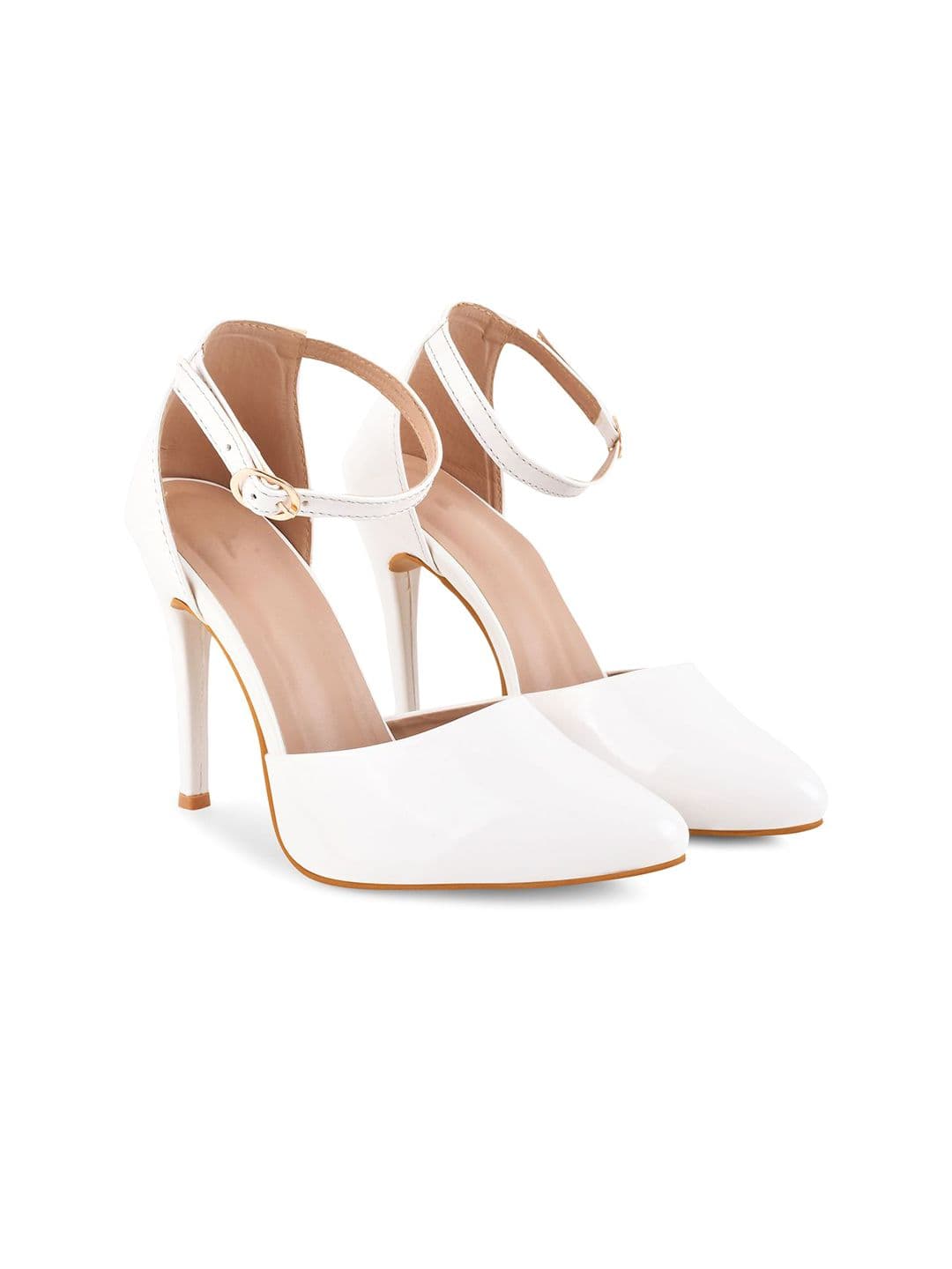Froh Feet Pointed Toe Stiletto Heel Sandals With Ankle Loop thumbnail 3