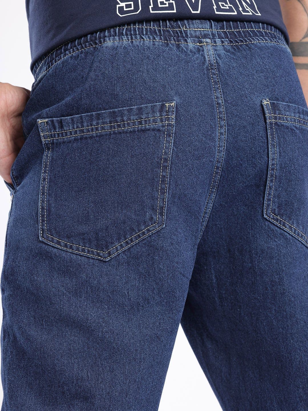 glitchez Men Regular Fit Jeans thumbnail 6