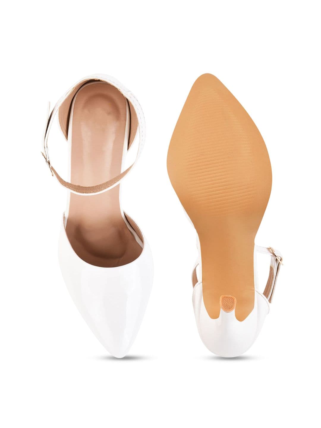 Froh Feet Pointed Toe Stiletto Heel Sandals With Ankle Loop thumbnail 2