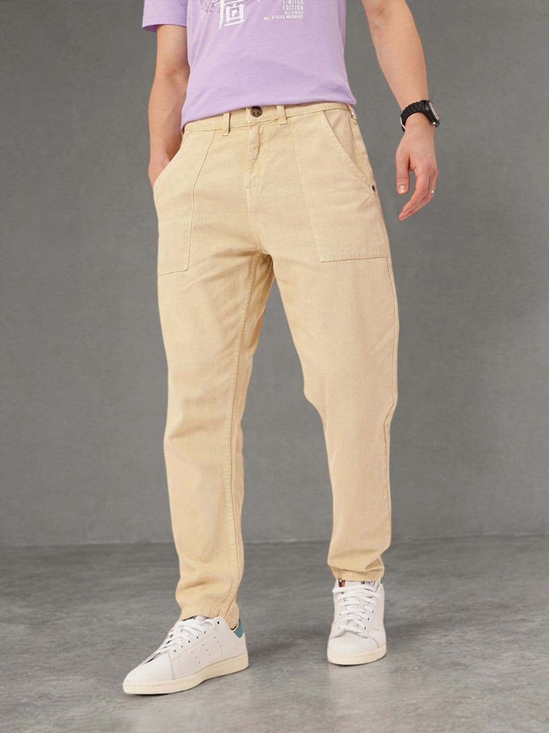 glitchez Men Soft Sleek Regular Caribbean Fit Jeans - view 1