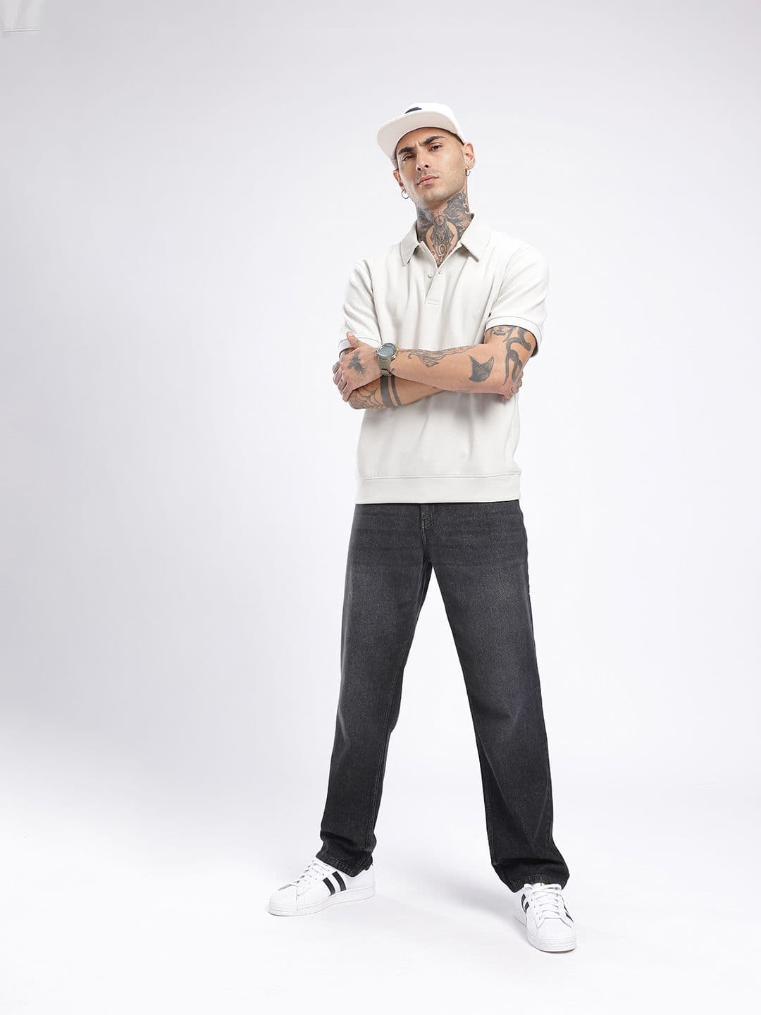 glitchez Men Straight Fit Light Fade Jeans thumbnail 7