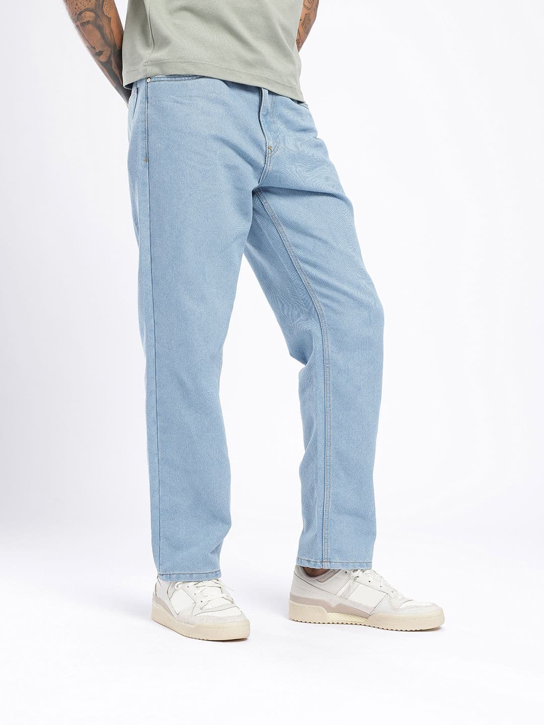 glitchez Men Straight Fit Jeans thumbnail 2