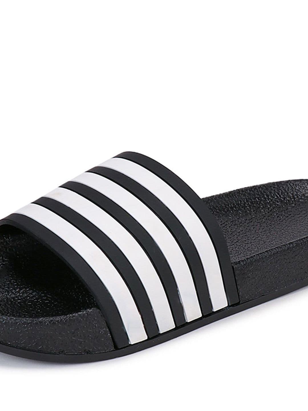 PENNEN Men Striped Slider Flip Flops thumbnail 3