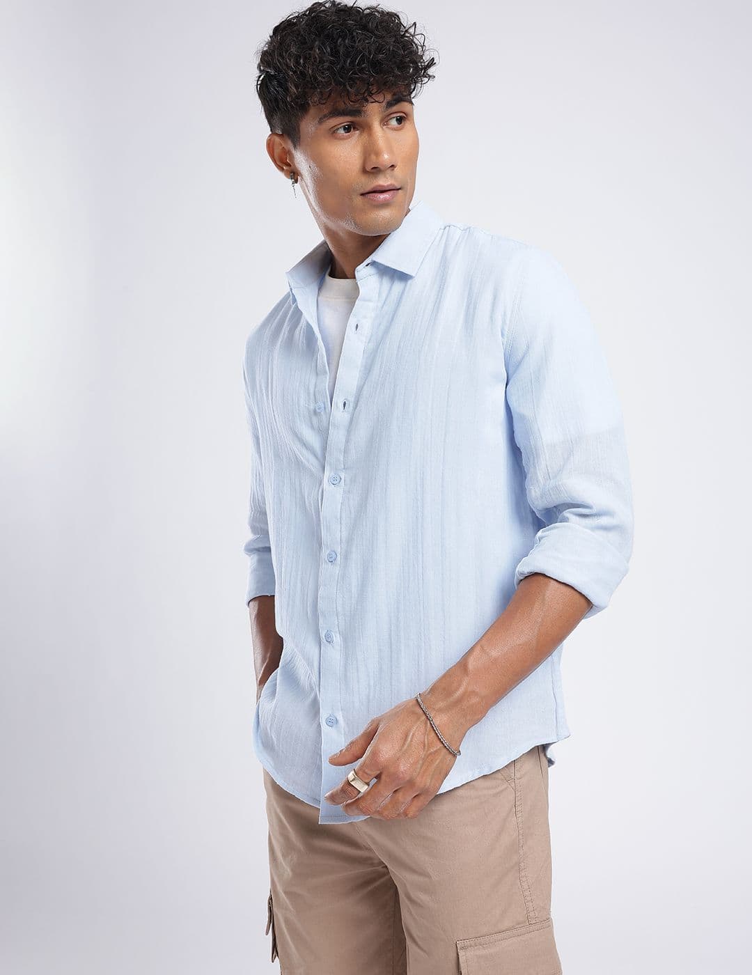 glitchez Crushed Regular Fit Shirt thumbnail 4