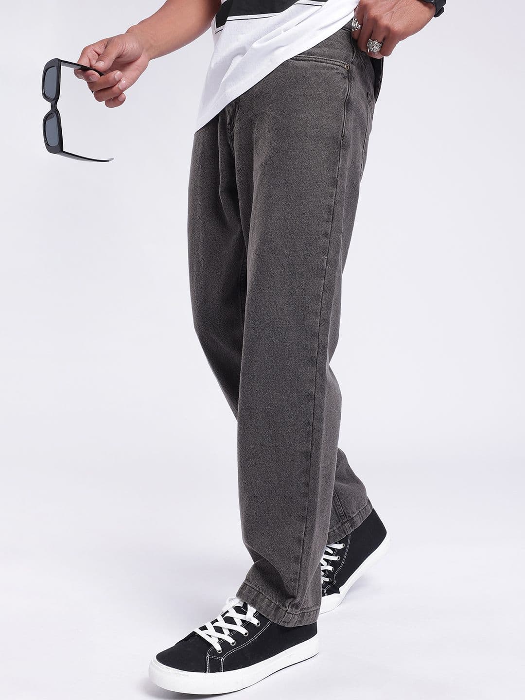 glitchez Men Straight Fit Jeans thumbnail 3