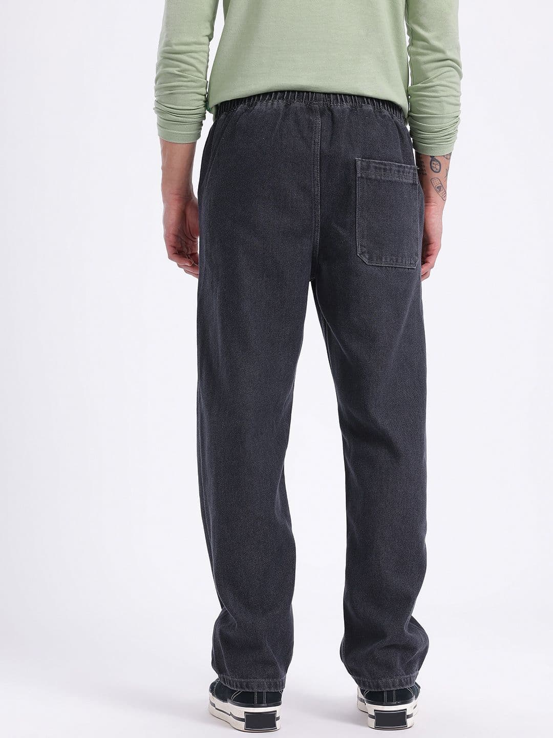 glitchez Men Mid-Rise Straight Fit Jeans thumbnail 5