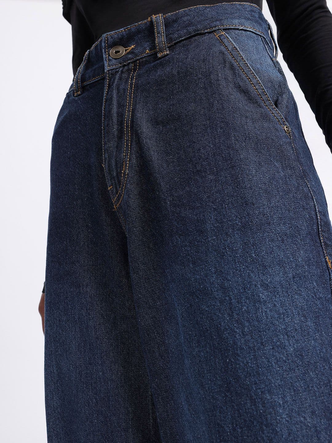 glitchez Women Baggy Wide Leg Jeans thumbnail 5